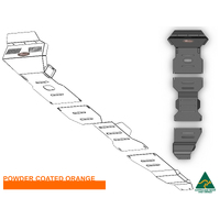 Vonnies Heavy Duty Bash Plate Orange (1st/2nd/3rd) For Toyota Prado 90/95 Series Diesel 1996-2003