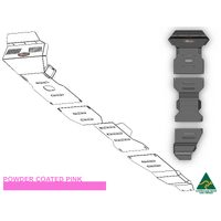 Vonnies Heavy Duty Bash Plate Pink (1st/2nd/3rd) For Toyota Prado 90/95 Series Diesel 1996-2003