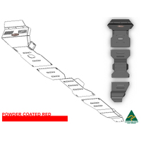 Vonnies Heavy Duty Bash Plate Red (1st/2nd/3rd) For Toyota Prado 90/95 Series Diesel 1996-2003
