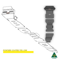 Vonnies Heavy Duty Bash Plate Yellow (1st/2nd/3rd) For Toyota Prado 90/95 Series Diesel 1996-2003