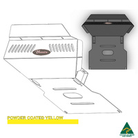 Vonnies Heavy Duty Bash Plate Yellow (1st) For Toyota Prado 90/95 Series Diesel 1996-2003