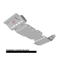 Vonnies Heavy Duty Bash Plates Black (1st/2nd/3rd/4th) For Toyota Prado 120 Series Diesel 2002-2009