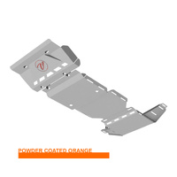 Vonnies Heavy Duty Bash Plates Orange (1st/2nd/3rd/4th) For Toyota Prado 120 Series Petrol 2002-2009