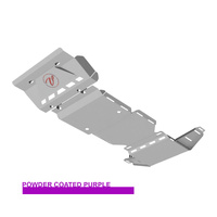 Vonnies Heavy Duty Bash Plates Purple (1st/2nd/3rd/4th) For Toyota Prado 120 Series Diesel 2002-2009