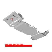 Vonnies Heavy Duty Bash Plates Red (1st/2nd/3rd/4th) For Toyota Prado 120 Series Petrol 2002-2009