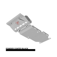 Vonnies Heavy Duty Bash Plates Black (1st/2nd/3rd) For Toyota Prado 120 Series Petrol 2002-2009