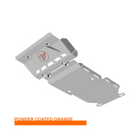 Vonnies Heavy Duty Bash Plates Orange (1st/2nd/3rd) For Toyota Prado 120 Series Diesel 2002-2009