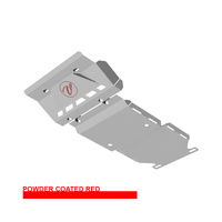 Vonnies Heavy Duty Bash Plates Red (1st/2nd/3rd) For Toyota Prado 120 Series Diesel 2002-2009