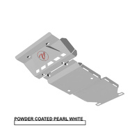 Vonnies Heavy Duty Bash Plates White (1st/2nd/3rd) For Toyota Prado 120 Series Diesel 2002-2009