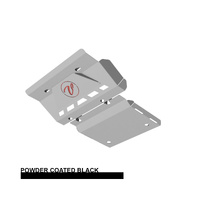 Vonnies Heavy Duty Bash Plates Black (1st & 2nd) For Toyota Prado 120 Series Petrol 2002-2009