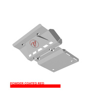 Vonnies Heavy Duty Bash Plates Red (1st & 2nd) For Toyota Prado 120 Series Petrol 2002-2009