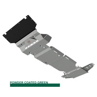 Vonnies Heavy Duty Bash Plates Green (1st/2nd/3rd/4th) For Toyota Prado 150 Ser. Fact. Alloy Bar 2009-On