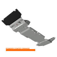 Vonnies Heavy Duty Bash Plates Orange (1st/2nd/3rd/4th) For Toyota Prado 150 Ser. Fact. Alloy Bar 2009-On