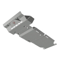 Vonnies Heavy Duty Bash Plates Grey(1st/2nd/3rd) For Toyota Prado 150 Ser. Fact. Alloy Bar 2009-On