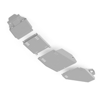 Vonnies Heavy Duty Bash Plates Grey (1st/2nd/3rd/4th) For Toyota Landcruiser 300 Series 2022-On
