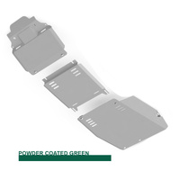 Vonnies Heavy Duty Bash Plates Green (1st/2nd/3rd) For Toyota Landcruiser 300 Series 2022-On