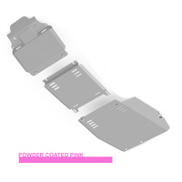Vonnies Heavy Duty Bash Plates Pink (1st/2nd/3rd) For Toyota Landcruiser 300 Series 2022-On