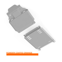 Vonnies Heavy Duty Bash Plates Orange (1st & 2nd) For Toyota Landcruiser 300 Series 2022-On