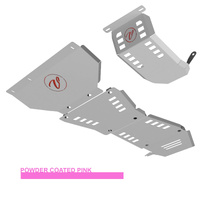 Vonnies Heavy Duty Bash Plates with Diff Guard Pink (Complete) For Jeep Grand Cherokee WK2 2011-2020