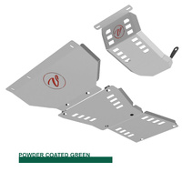 Vonnies Heavy Duty Bash Plates with Diff Guard Green (1st/2nd/3rd) For Jeep Grand Cherokee WK2 2011-2020
