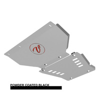 Vonnies Heavy Duty Bash Plates Black (1st & 2nd) For Jeep Grand Cherokee WK2 2011-2020