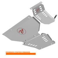 Vonnies Heavy Duty Bash Plates with Diff Guard Orange (1st & 2nd) For Jeep Grand Cherokee WK2 2011-2020