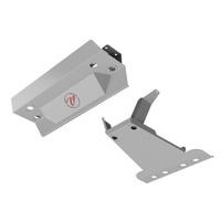 Vonnies Heavy Duty Bash Plates Grey (1st & 2nd) For Jeep Wrangler JK SWB 2007-2018