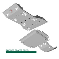Vonnies Heavy Duty Bash Plates Green 7 Piece Kit For BYD Shark 6 2024-On