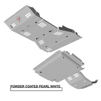 Vonnies Heavy Duty Bash Plates White 7 Piece Kit For BYD Shark 6 2024-On