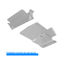 Vonnies Heavy Duty Bash Plates Blue (1st & 2nd) For Nissan Patrol GU 3L & 4.5L 1997-ON