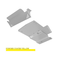 Vonnies Heavy Duty Bash Plates Yellow (1st & 2nd) For Nissan Patrol GU 3L & 4.5L 1997-ON