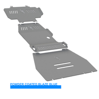 Vonnies Heavy Duty Bash Plates Blue (1st/2nd/3rd) For Nissan Patrol Y62 Series 5 Onwards 2020-ON