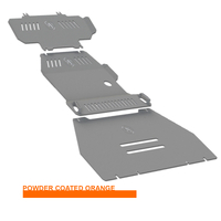 Vonnies Heavy Duty Bash Plates Orange (1st/2nd/3rd) For Nissan Patrol Y62 Series 5 Onwards 2020-ON