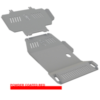 Vonnies Heavy Duty Bash Plates Red (1st & 2nd) For Nissan Patrol Y62 Series 5 Onwards 2020-ON