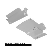 Vonnies Heavy Duty Bash Plates Black (1st & 2nd) For Nissan Patrol GQ 1988-1998