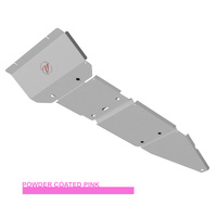 Vonnies Heavy Duty Bash Plates Pink (1st/2nd/3rd/4th) For Nissan R51 Pathfinder 2005-2013