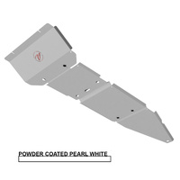 Vonnies Heavy Duty Bash Plates White (1st/2nd/3rd/4th) For Nissan R51 Pathfinder 2005-2013