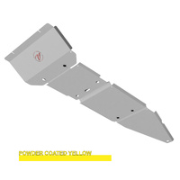 Vonnies Heavy Duty Bash Plates Yellow (1st/2nd/3rd/4th) For Nissan R51 Pathfinder 2005-2013