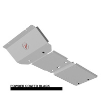 Vonnies Heavy Duty Bash Plates Black (1st/2nd/3rd) For Nissan R51 Pathfinder 2005-2013