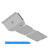 Vonnies Heavy Duty Bash Plates Blue (1st/2nd/3rd) For Nissan R51 Pathfinder 2005-2013