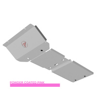 Vonnies Heavy Duty Bash Plates Pink (1st/2nd/3rd) For Nissan R51 Pathfinder 2005-2013