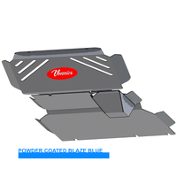 Vonnies Heavy Duty Bash Plates Blue (1st/2nd/3rd) For Ford Ranger PX1/PX2/PX3 2012-ON