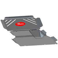 Vonnies Heavy Duty Bash Plates Grey (1st & 2nd) For Ford Ranger PX1/PX2/PX3 2012-2021