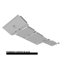 Vonnies Heavy Duty Bash Plates Black (1st/2nd/3rd/4th) For Ford Next Gen Ranger V6 2022-On
