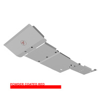 Vonnies Heavy Duty Bash Plates Red (1st/2nd/3rd/4th) For Ford Next Gen Ranger V6 2022-On