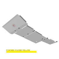 Vonnies Heavy Duty Bash Plates Yellow (1st/2nd/3rd/4th) For Ford Next Gen Ranger V6 2022-On