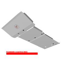 Vonnies Heavy Duty Bash Plates Red (1st/2nd/3rd) For Ford Next Gen Ranger V6 2022-On