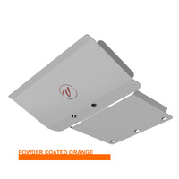 Vonnies Heavy Duty Bash Plates Orange (1st & 2nd) For Ford Next Gen Ranger V6 2022-On