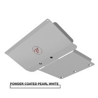 Vonnies Heavy Duty Bash Plates White (1st & 2nd) For Ford Next Gen Ranger V6 2022-On