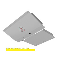 Vonnies Heavy Duty Bash Plates Yellow (1st & 2nd) For Ford Next Gen Ranger V6 2022-On